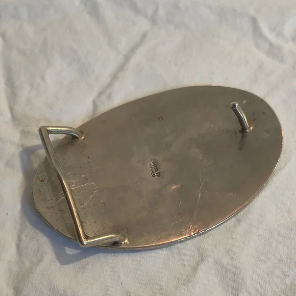 Vintage roadrunner belt buckle